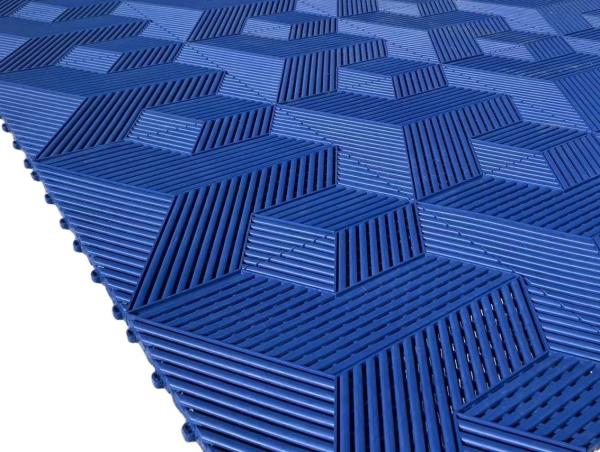 Carreaux de plancher de garage durables 2500 livres par pied carré capacité de poids haute résistance aux chocs