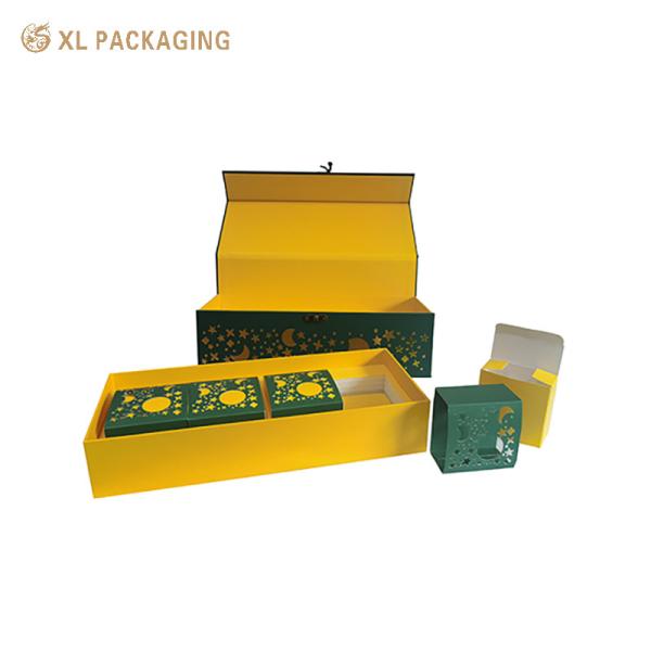 Caixa de presente de Mooncake de meados de outono Caixa vazia embalagem criativa de alto nível negócios hotel Mooncake por atacado caixa de presente de luxo