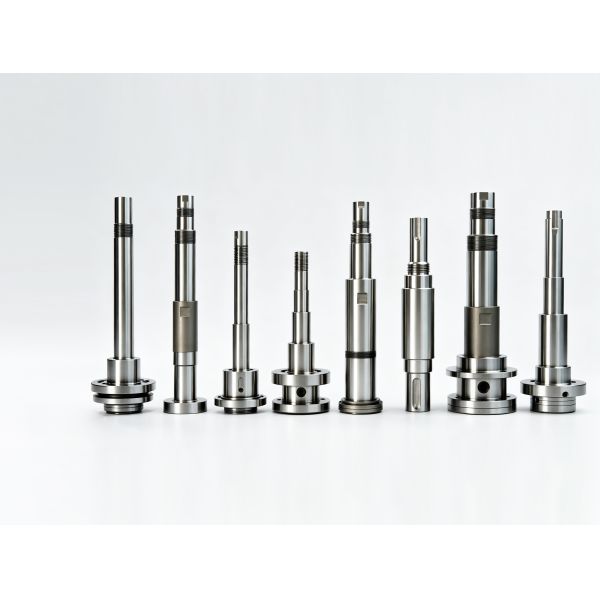 Custom Precision Ground Shaft, Motor Shaft, Drive Shaft, Spline Shaft, Output Shaft, CNC Lathe Spindle via Internal & External Cylindrical Grinding