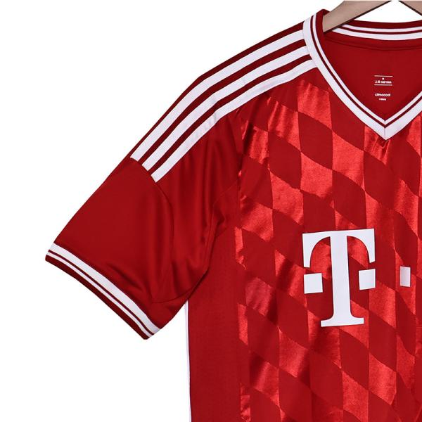 Home Bayern Munich Fan Jersey 2013-2014 Season Retro Commemorative Triple Crown Season Replica