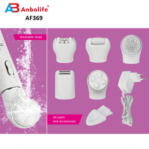 Глубоко очищающая щетка для ухода за кожей с множеством аксессуаров