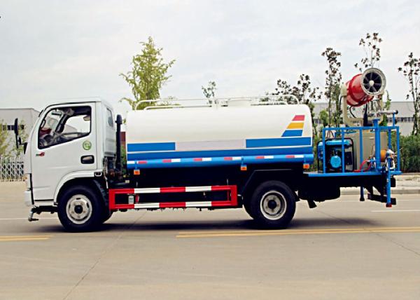 5 Ton Water Bowser Truck With Sprayer And Sprinkler 5000 Liters Spray Dust Fall Truck
