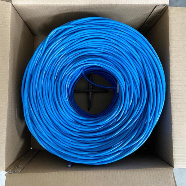 Оптовый CAT6 кабель ethernet, SFTP CAT6 защищал фольгу AL кабеля Lan 1000ft и заплетение CCA