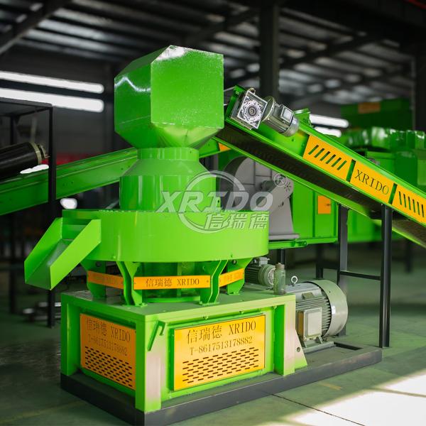 RDF Briquette Press Machine for Waste Recycling 8-75mm Fuel