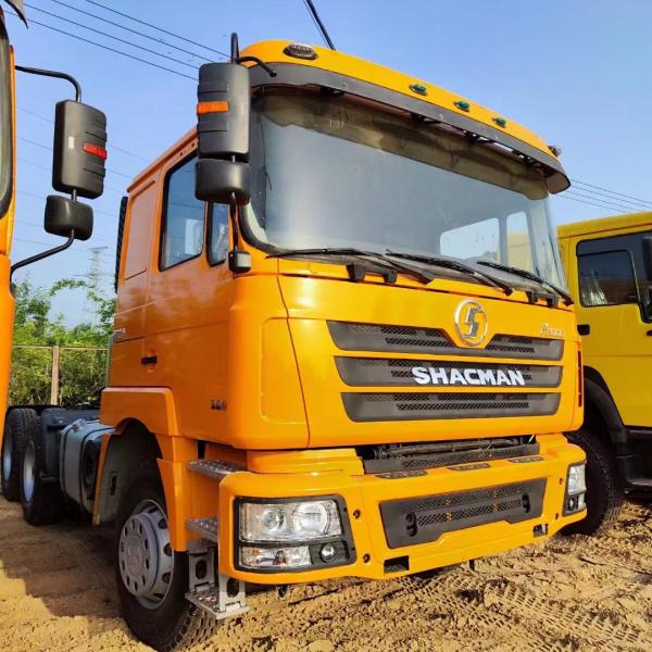 Желтый SHACMAN F3000 головный трактор 6x4 430 л.с. EuroII SHACMAN головный трактор