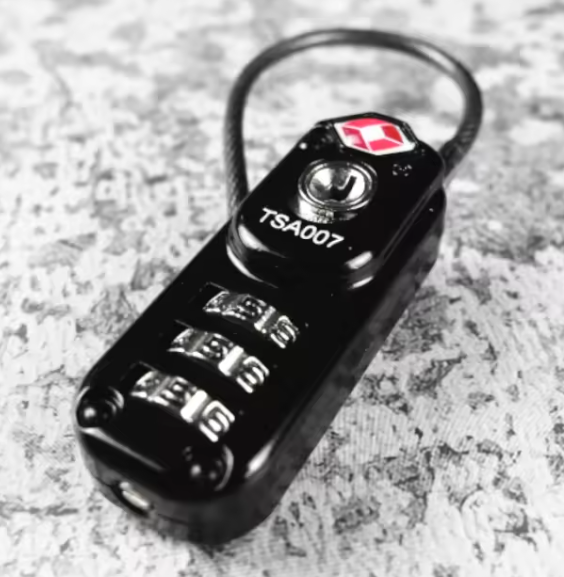 Большой комбинированный цип TSA багажный замок для международных рейсов сумки