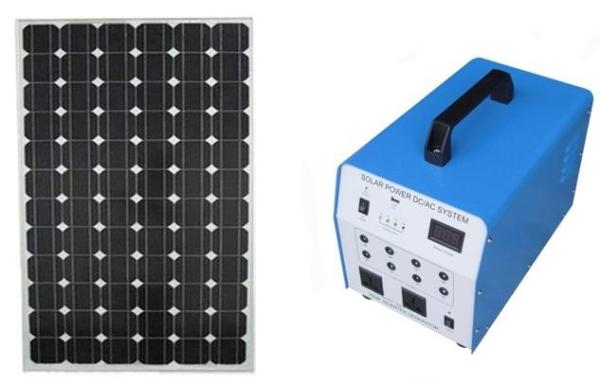 Power manufactures self-contained portable 100W solar power generators  with 500W inverte