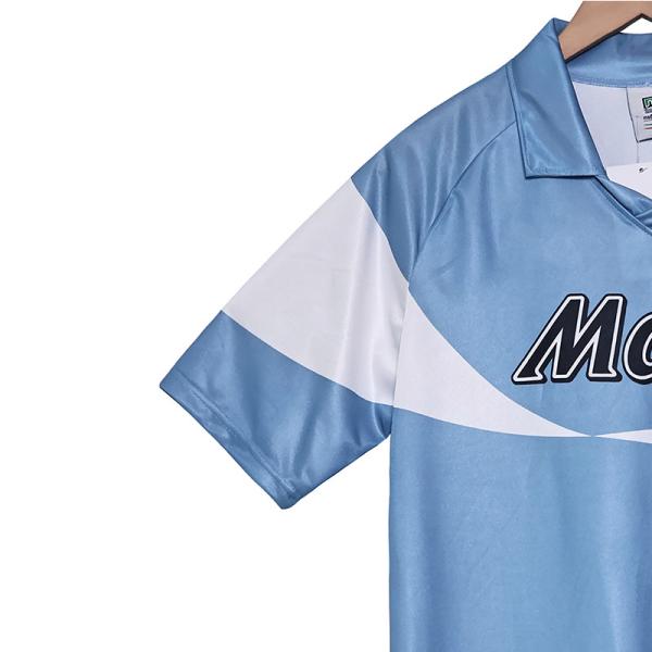 Napoli 1990 Retro Home Football Fans Jersey Maradona Shirts Ultimate Collection