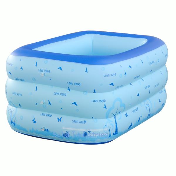 130CM Rectange Inflatable Baby Swimming Pool