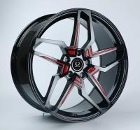 o sae j2530 roda vermelho e enegrece duas rodas da liga das cores 18inch 19inch para X5