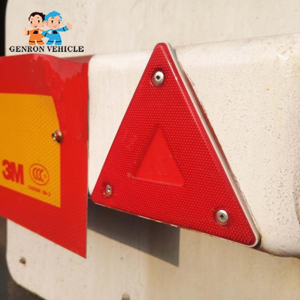 Factory Truck Triangle Reflector License Pate Led Light Lamp Trailer Parts Truck Spares