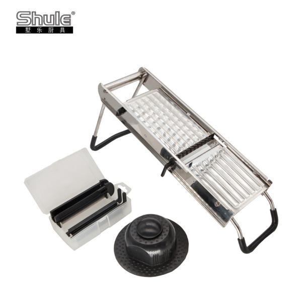 Manual Stainless Steel Professional Mandolin Slicer 40*16*8cm For Home Use