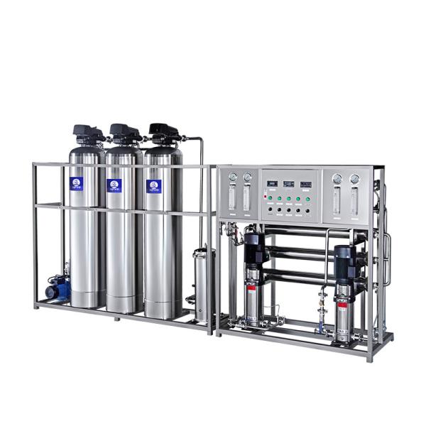 RO Water Treatment Equipment RO Plant Machine For Cosmetics Chemical Food Industry