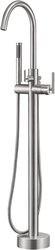 OEM ODM duschkopf freestanding bathtub faucet stainless steel water tap shower filler mixer waterfall faucet set
