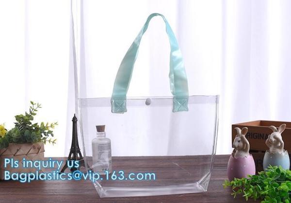 Crossbody Messenger Shoulder Bag Sling Bag, transparent handbag tote shoulder PVC sling clear vinyl beach bag, handy bag