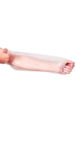 Compostable Biodegradable Personal Protective Disposable Long Sleeve Arm Sleeves Protect Covers Oversleeves Protectors