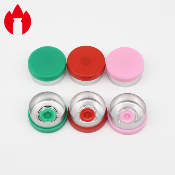 13 мм Плоский Красочный Фармацевтический Одноразовый Алюминиево-Пластиковый Колпачок