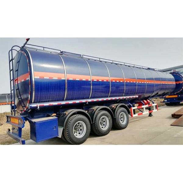 Нержавеющая сталь топливный бензобак полутанкерный трейлер 3 оси 24В электрическая система
