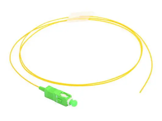 Отрезок провода оптического волокна SC/APC OS2 однорежимный 2.0mm G652D в куртке FTTx желтой