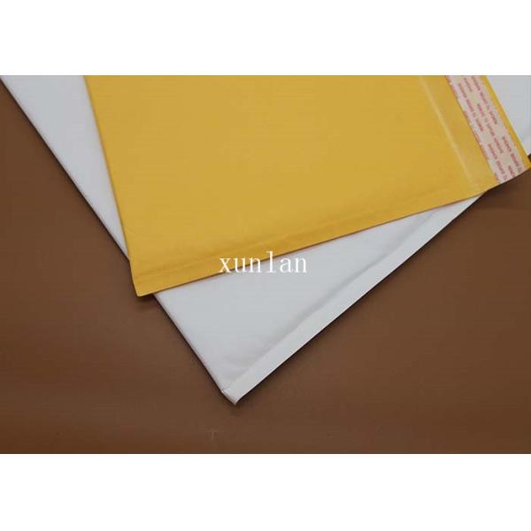Air Bubble Kraft Padded Mail Bags No Fading Tear Proof Surface Protection