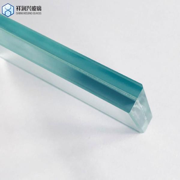 GB15763.2-2005 Standard 12.76 mm Laminated Float Glass with Flat Polished Edge Work