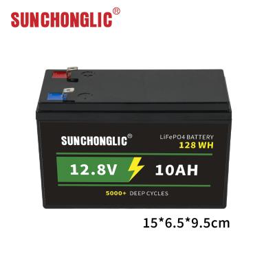 12.8V 10Ah LiFePO4 Portable Lithium Battery Pack For Residential And Off-Grid Solar