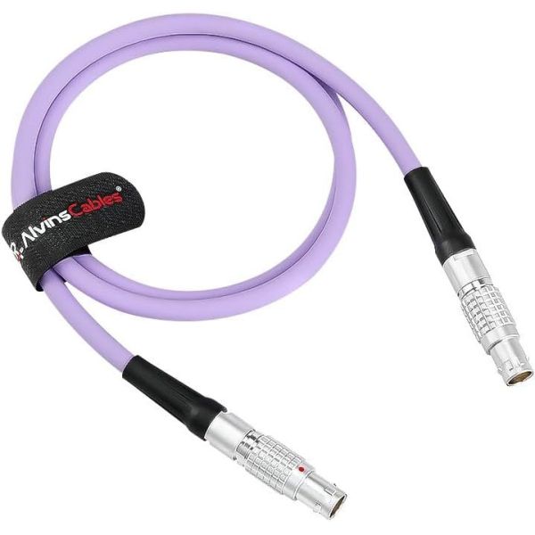 Alvin's Cables KC 158-S Alexa Ethernet Remote Cable for ARRI Alexa XT SXT LF, for ARRI RCU-4 Remote Control Unit, 10 Pin Male to Female, 90cm|3ft