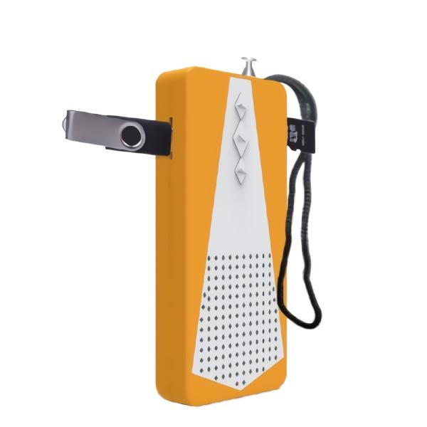 Портативное радио игрока TF кармана электрофонаря радиоприемника USB FM с диктором