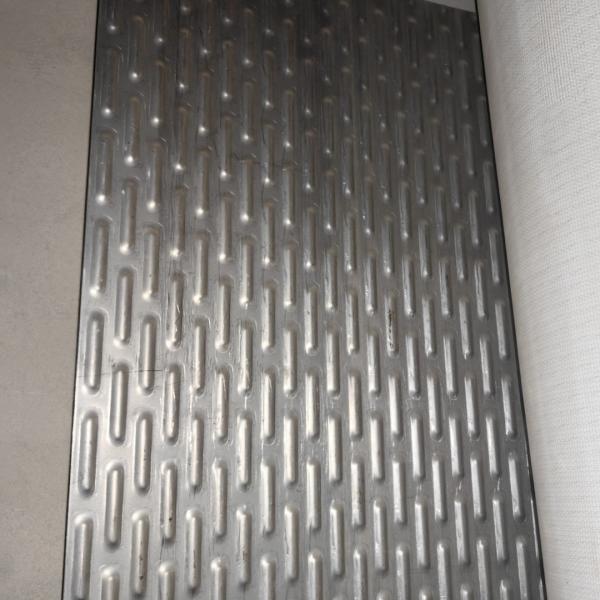 Stamped  Rice Millet Grain Shape Decorative 304 201  Stainless Steel Sheet 0.6*1220*2440mm for Food Equipment