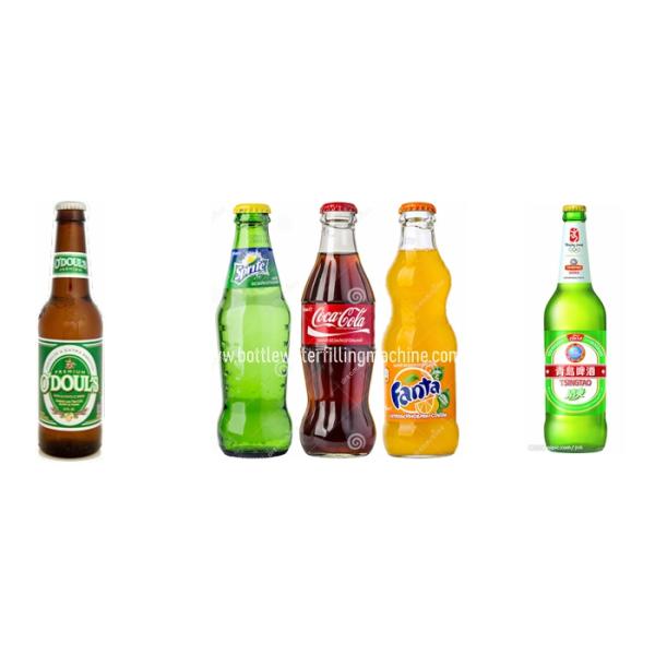 Низкая линия завалки бутылки стекла диаметра потребления 3000bph 75mm