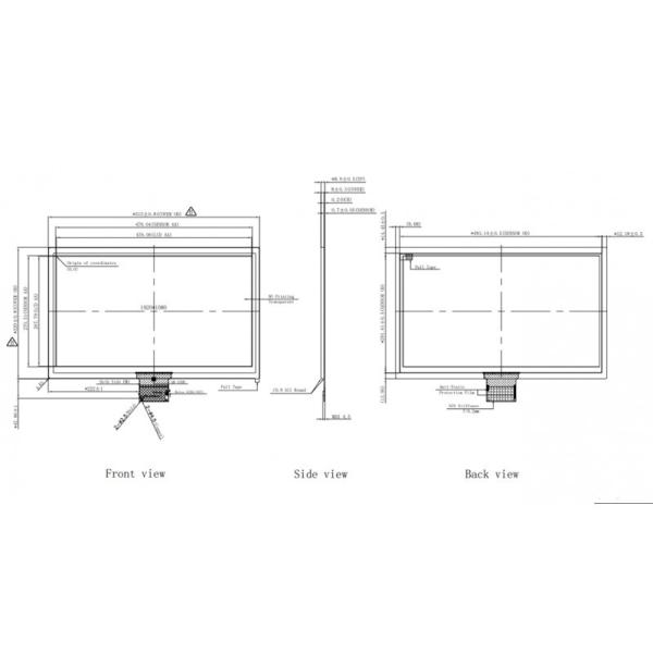 21.5 polegadas capacitivo painel de tela multi-toque interface USB altamente sensível