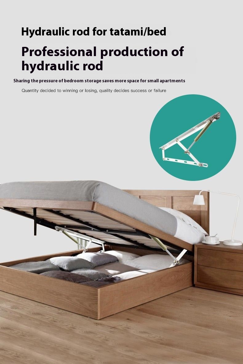 Modern Simple Steel Furniture Hydraulic Lift Tatami Bed & Frame Support Rod for Living Room-Furniture Hardware