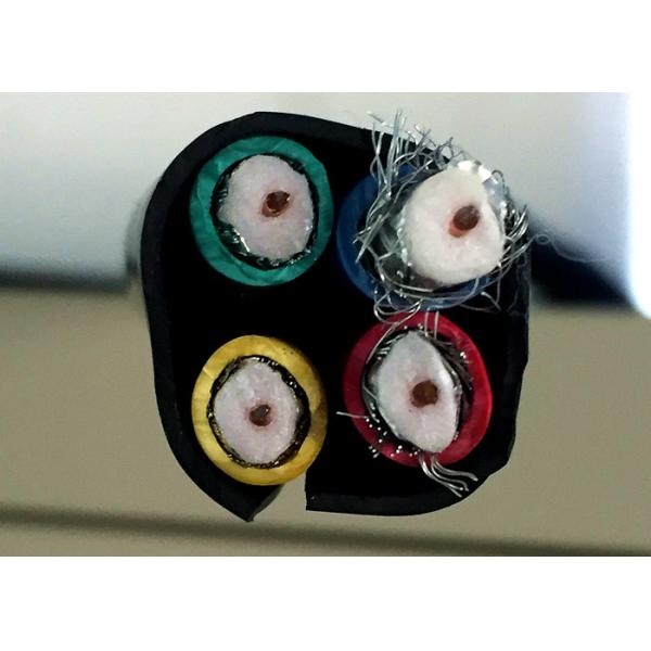 A.W.G. combiné du câble coaxial de liaison 18 de 4RG6 CATV 75 Ohn puisque