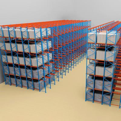 Galvanized Drive In Pallet Racking Maximize Storage Capacity For High Density Warehouses