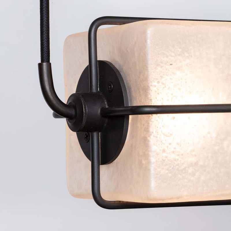 Кристально-белые светодиодные потолочные фонари 24W 48W 72W Bar Cafe Custom Pendant Light
