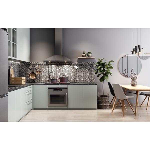 Кварца шкафов переклейки раковины и печи верхняя часть современного Prefab камен