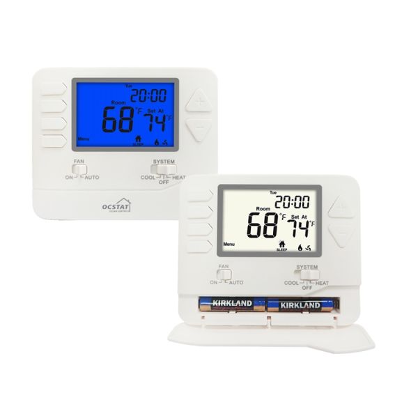 Display Size 384 Sqin Intelligent Temperature Controller Room 24V Thermostats Featuring Temperature Ranges 32°F to 99°F 0°C to 40°C for Climate Control