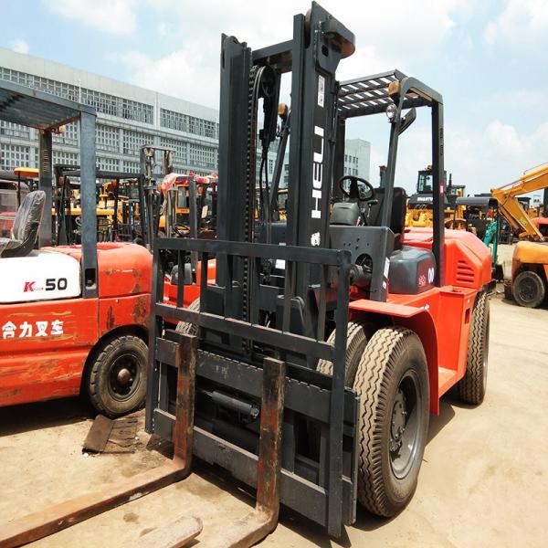 Manual Transmission Used Forklift Standard Mast Type Second Hand Forklift