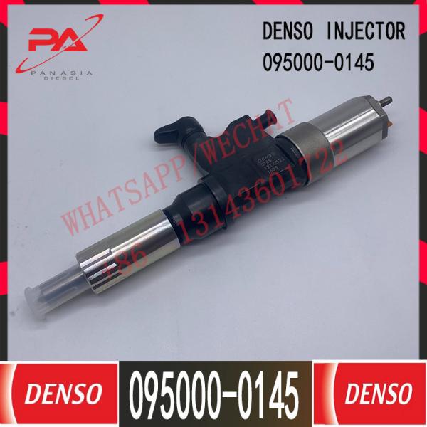 Inyector de combustible diesel común del carril 095000-0145 para ISUZU 4HK1 6HK1 8-94392261-0