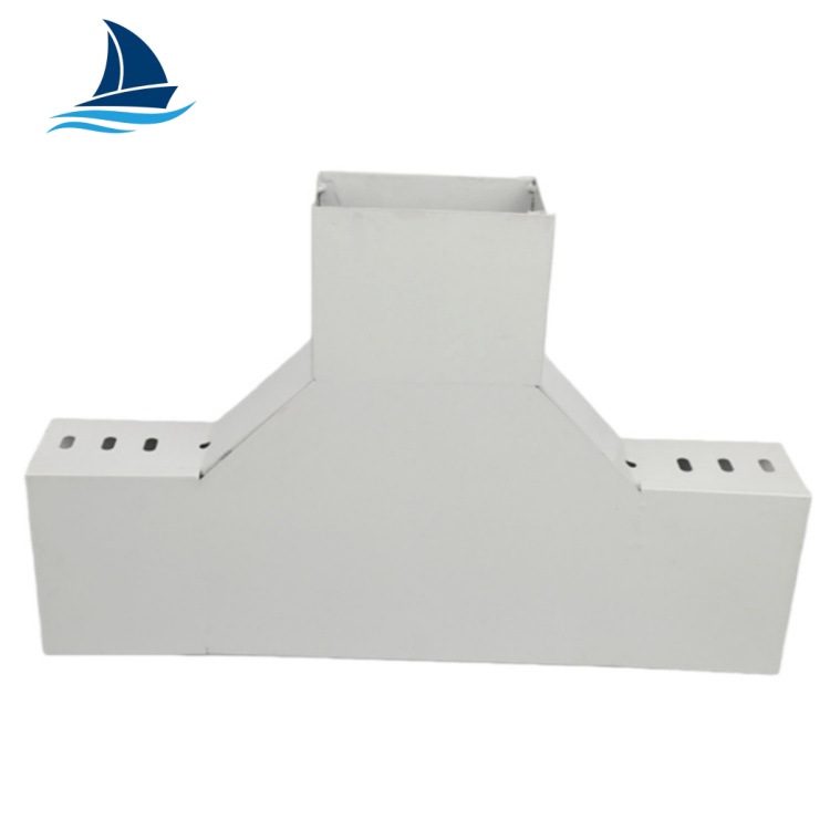 Stainless Steel Three Way Electrical Cable Tray Fittings Cable Wire Management Solution
