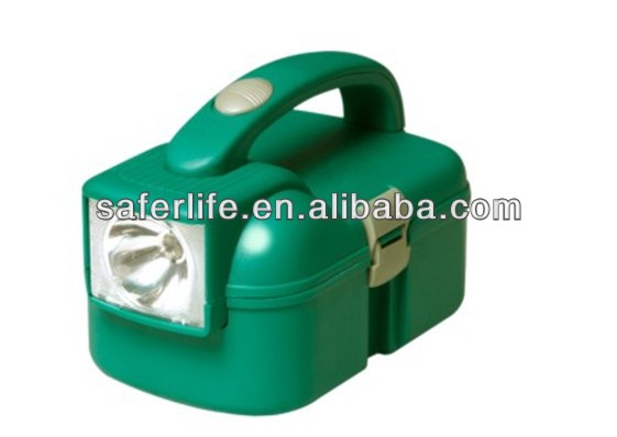 Emergency industrial  first aid Flashlight Tool Box Set Quality Flashlight Hand box Flashlight Tool box case