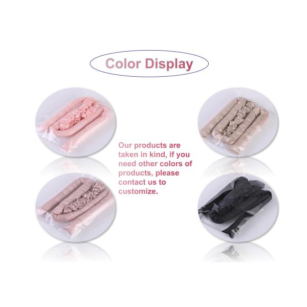 Soft Silk Roller For Hair Heat Free Hair Curler Roller Styler For Long Hair