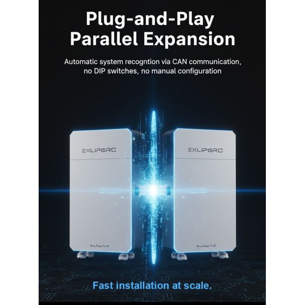 400V HV LiFePO4 Energy Storage System Expandable to 256kWh for Solar Projects