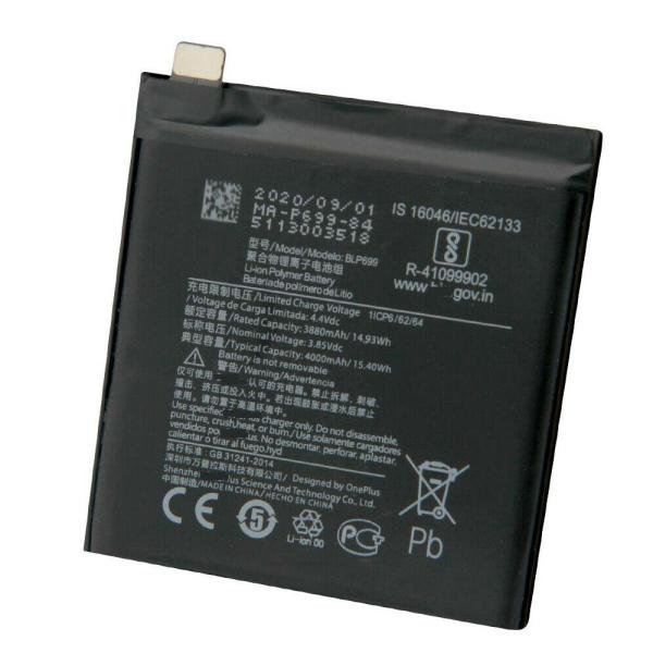 OEM Oneplus 7 Pro Battery Replacement , GM1910 BLP699 Battery 4000mAh