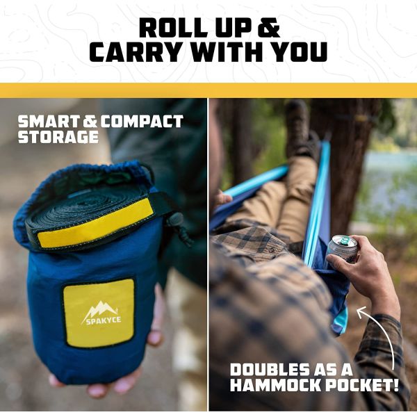 SPAKYCE Parachute Hammocks/camping Hammock New 2022 High Quality Portable Nylon Fabric Hammock 