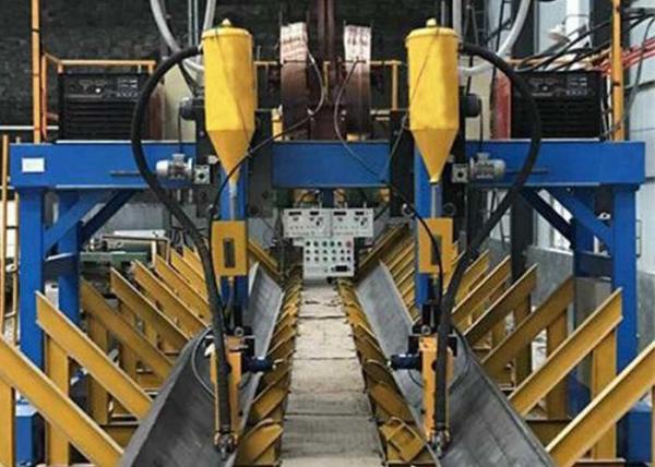 Automatic Cantilever Gantry Welding Machine For H Beam Cross Beam 24.2Kw
