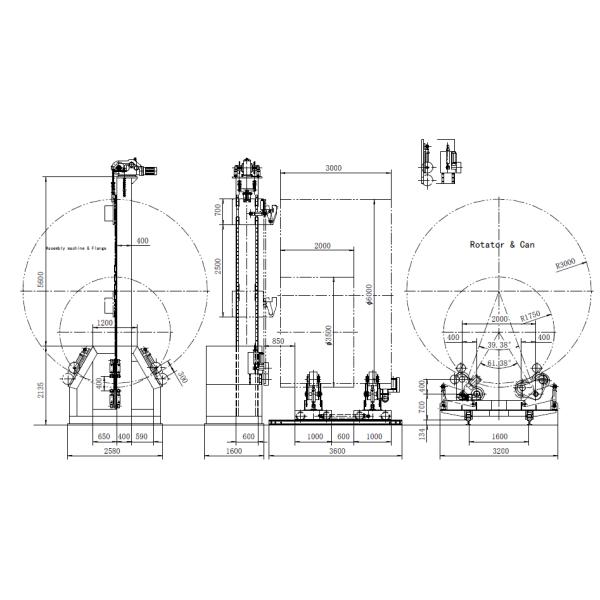 Пригонка фланца высокой эффективности горизонтальная вверх по башне ветра машины служит фланцем приспосабливая оборудование
