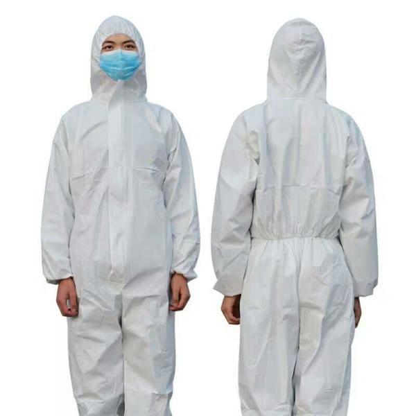 Waterproof 41gsm ASAR SMS Disposable Isolation Gowns