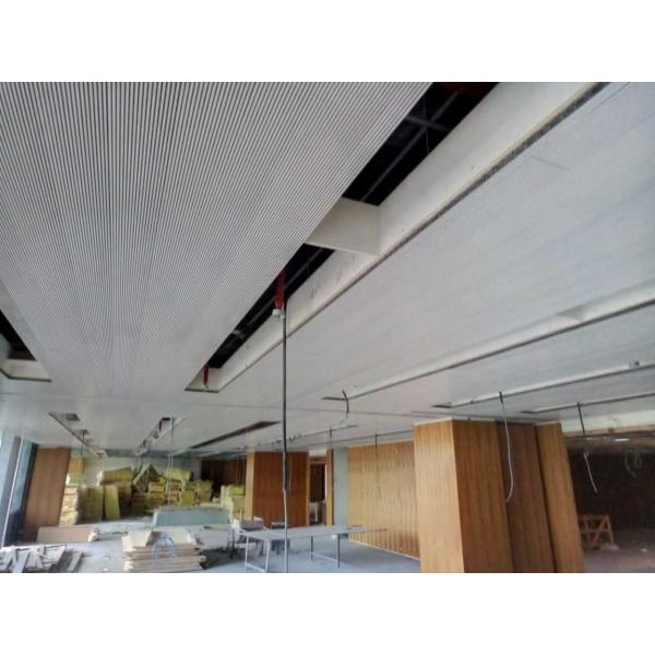 5/3mm Hotel Sala de banquetes paneles acústicos con ranuras plafón de azulejos tablero de absorción de sonido