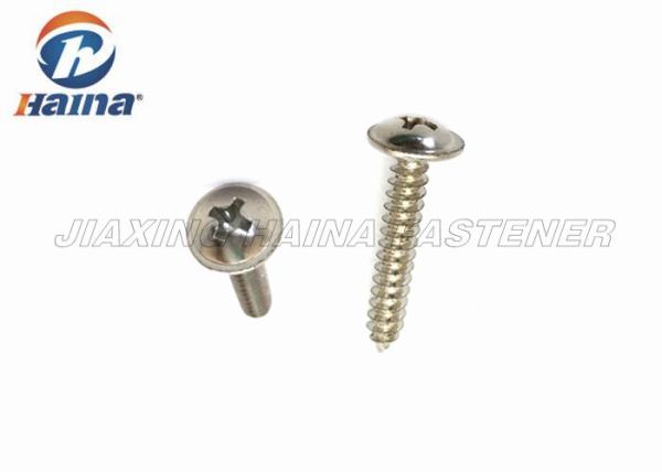 Stainless Steel Self Tapping Screws Cross Recessed With Collar DIN 967